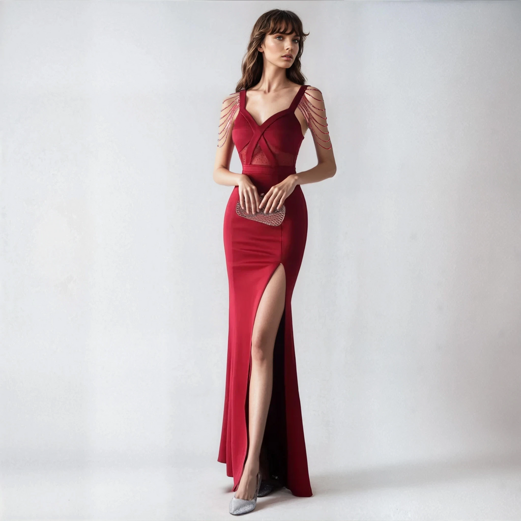 Vestido Largo Fiesta EV709