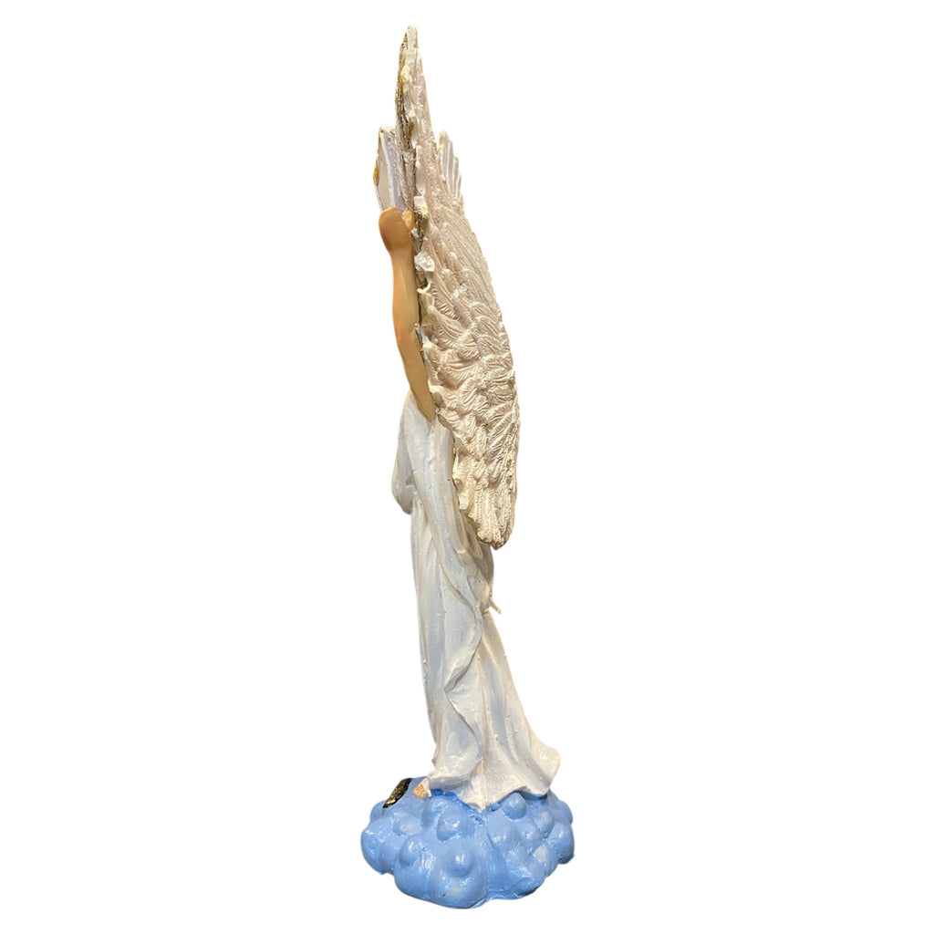 Metatron Arcangel Resina Nacional Pintado A Mano 32 Cm