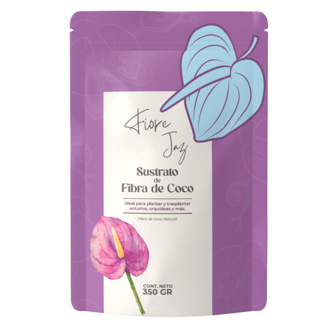 Fibra de Coco Natural 350g – Sustrato para Plantas