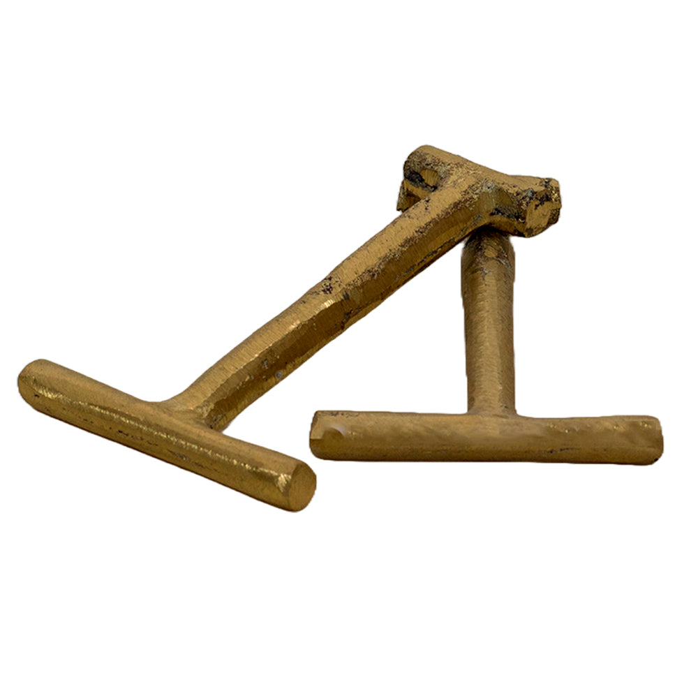 Hamaqueros Minimalistas de Bronce
