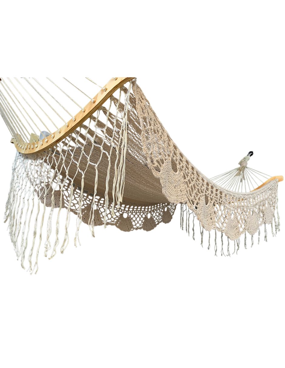 Curva con Macramé
