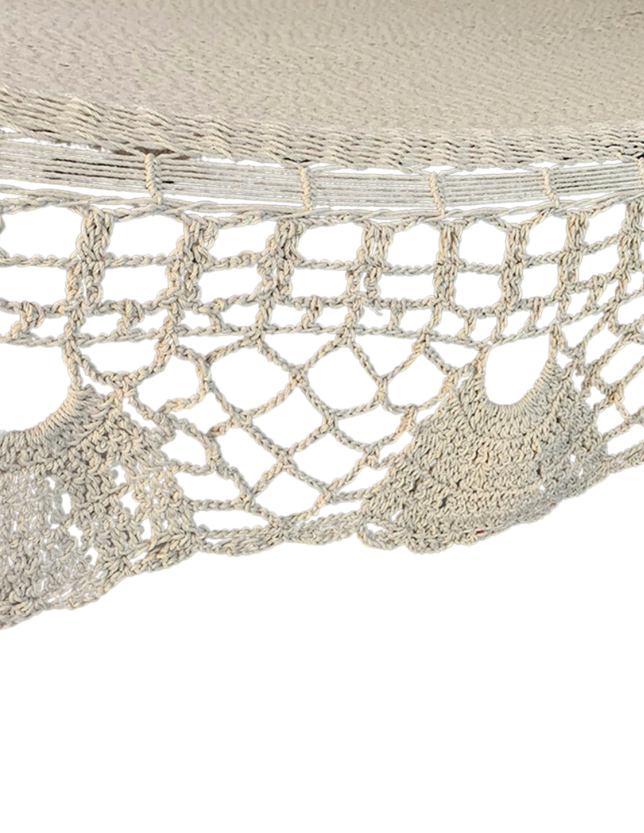 Curva con Macramé