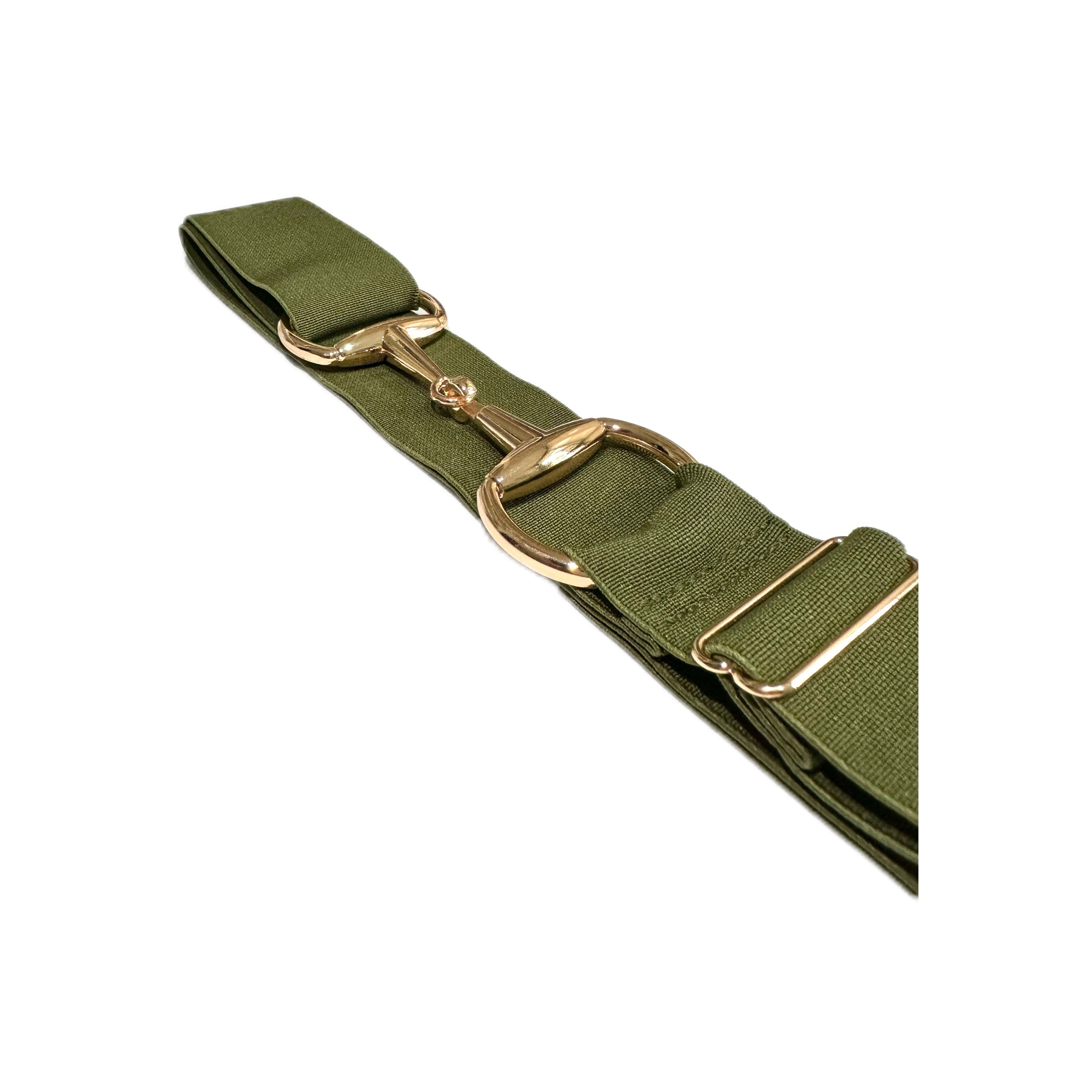 Cinturón Ecuestre Verde militar