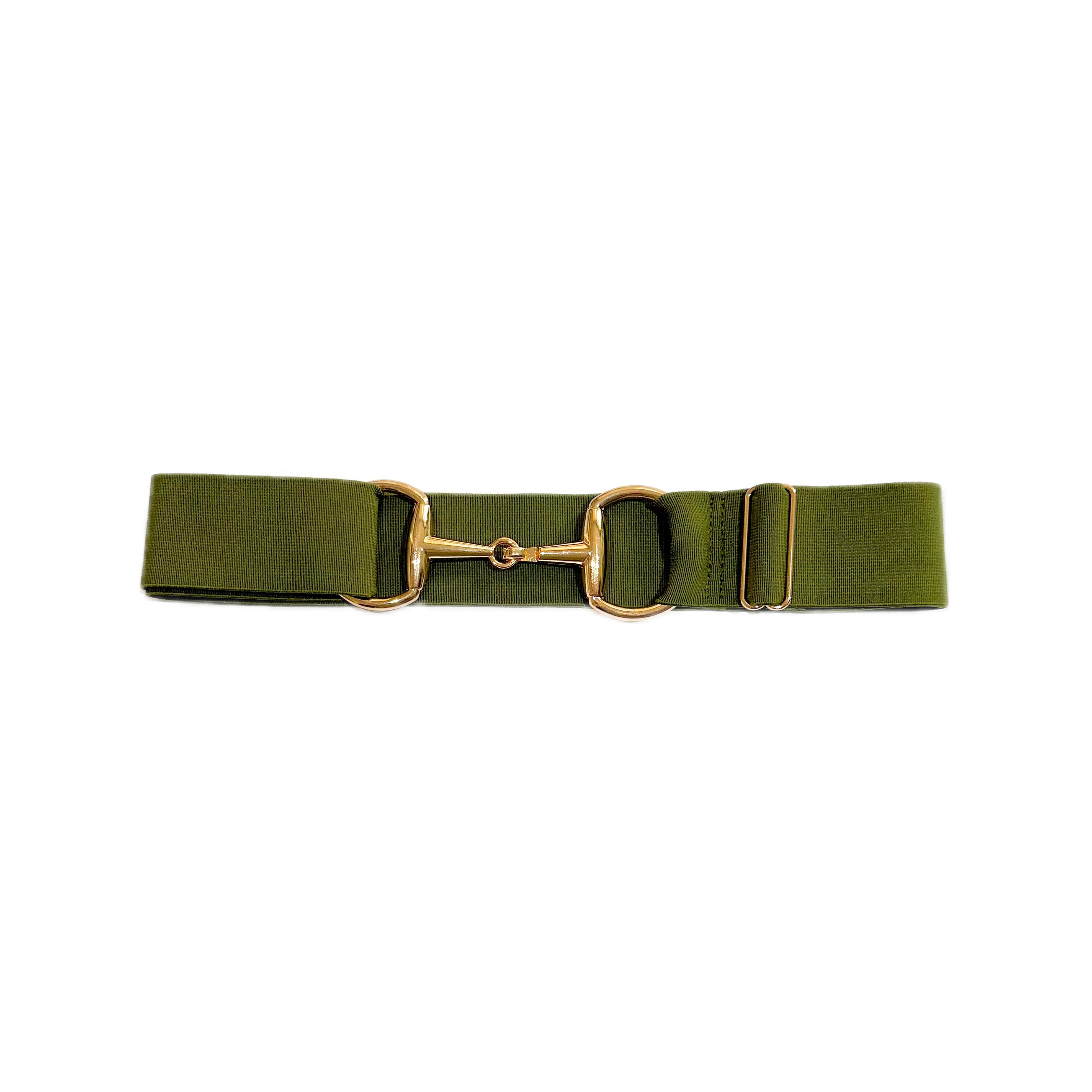 Cinturón Ecuestre Verde militar