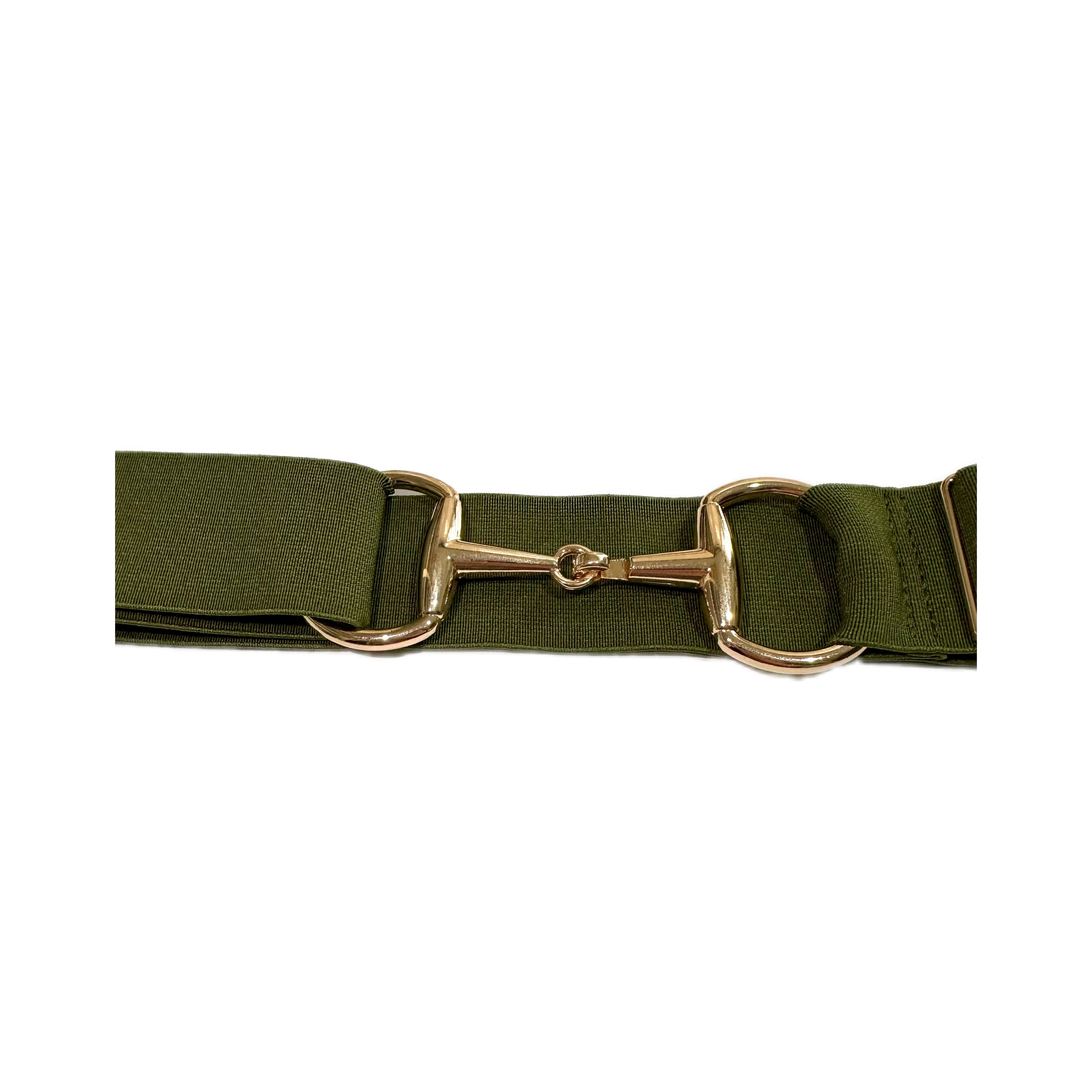 Cinturón Ecuestre Verde militar