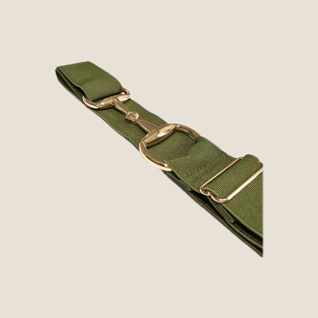 Cinturón Ecuestre Verde militar