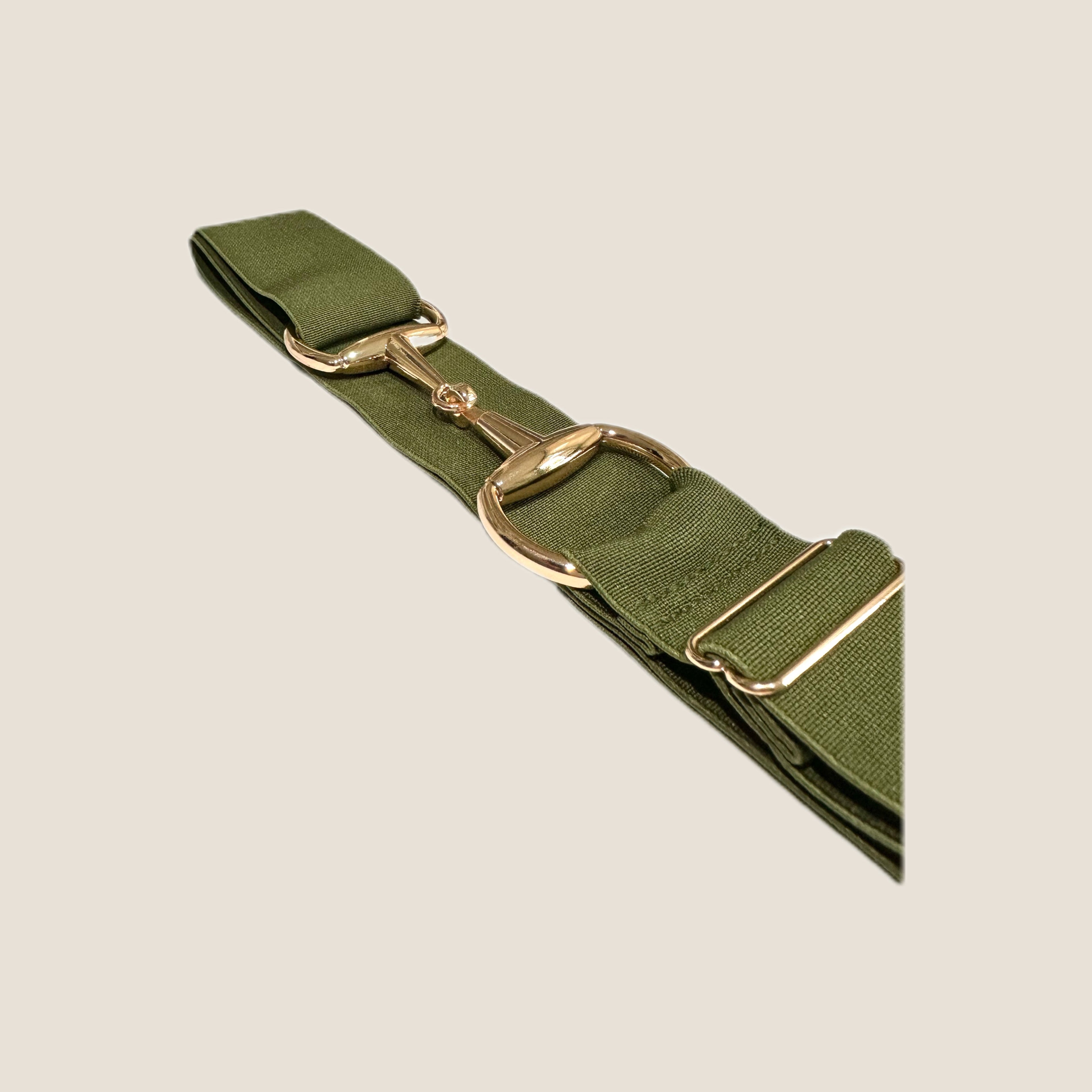 Cinturón Ecuestre Verde militar