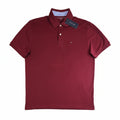 Playera Polo Tommy Hilfiger Hombre — Vino Borgoña Talla M