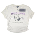 Playera Cuello Redondo True Religion Mujer — Beige World Tour Buddha Guitarrista Fashion for the Senses Talla L