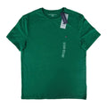 Playera Cuello Redondo Tommy Hilfiger Hombre — Verde Bandera Liso Bandera TH Talla S