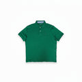 Playera Polo Tommy Hilfiger Hombre — Verde Bandera Liso Bandera TH Tallas L-XL