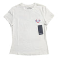 Playera Cuello Redondo True Religion Blanca Buddha Tropical Talla S