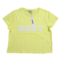 Playera Cuello Redondo DKNY Amarillo Neón Talla L
