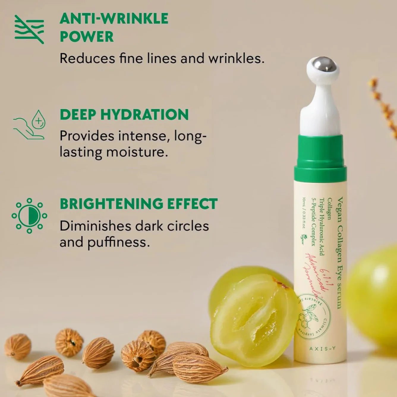 AXIS-Y - Vegan Collagen Eye Serum | Contorno de ojos 10 ml