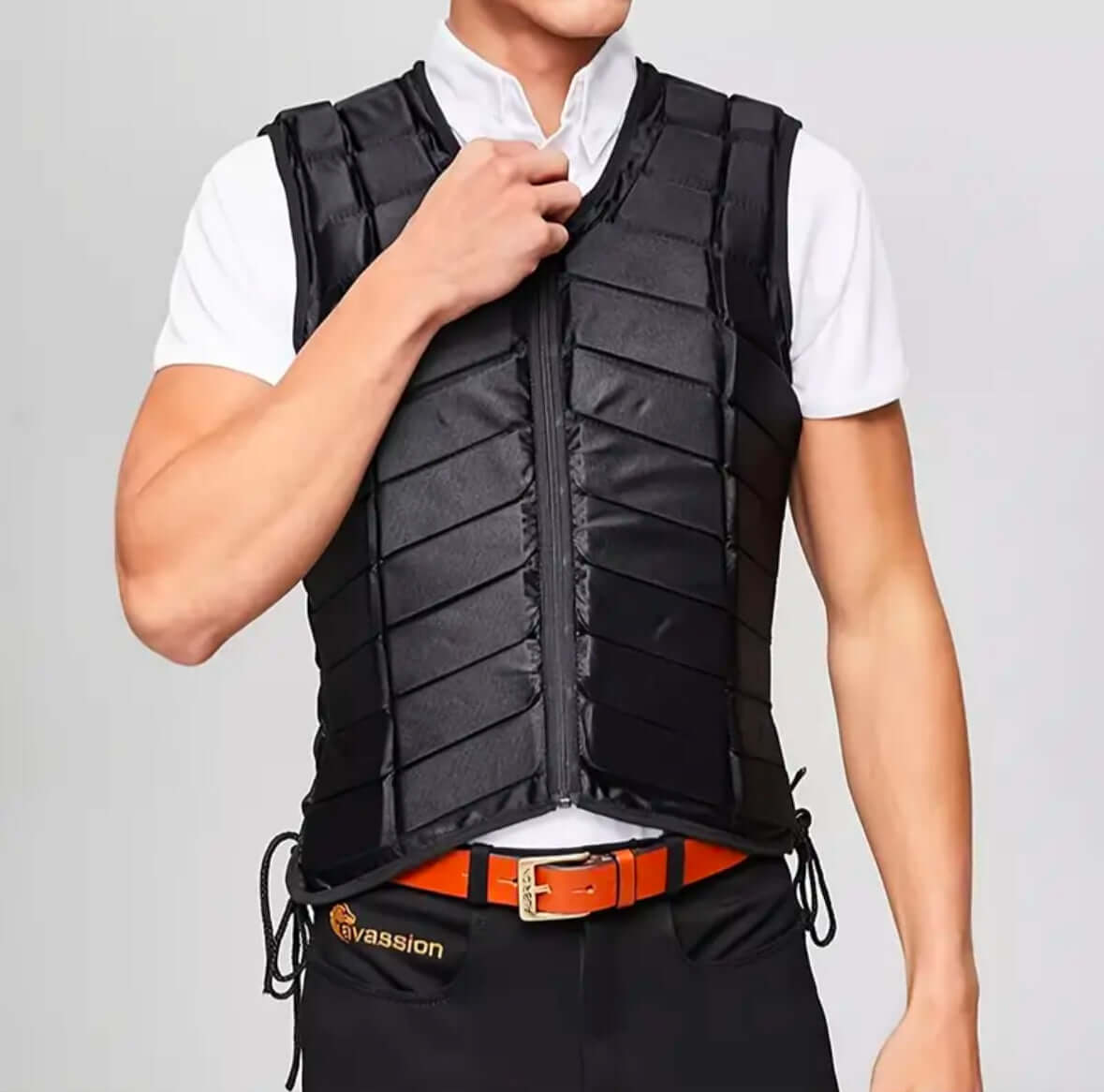 Chaleco de seguridad ecuestre unisex
