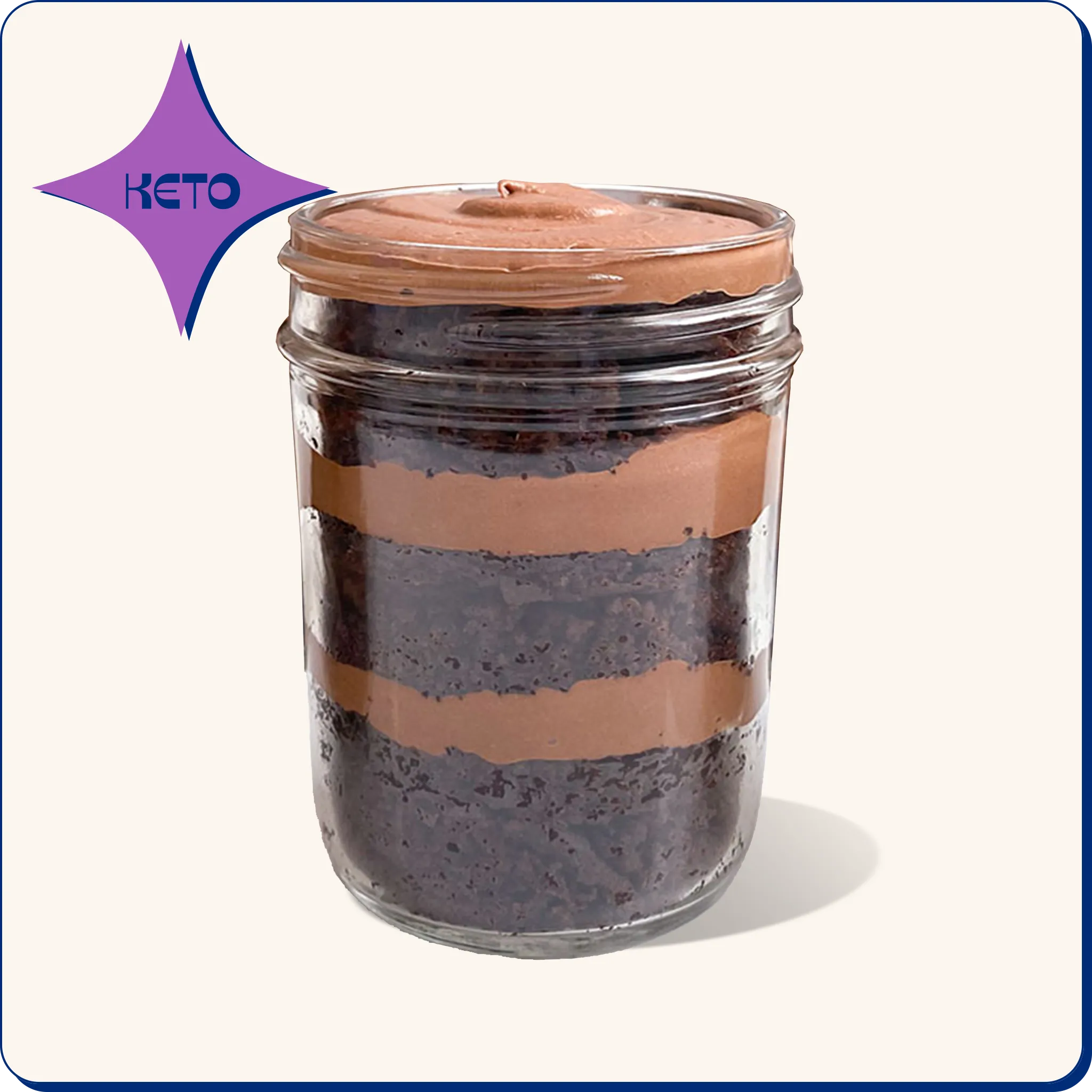 KETO Bruce Cake Jar 8 oz.