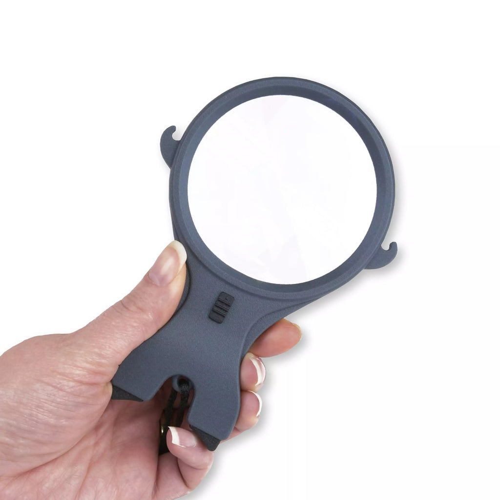 Lupa colgante con luz LED para bordar y coser Carson