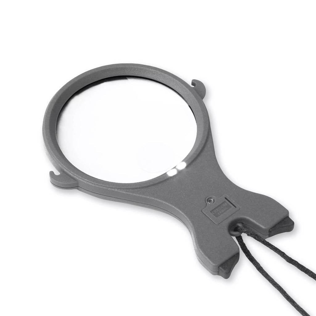 Lupa colgante con luz LED para bordar y coser Carson