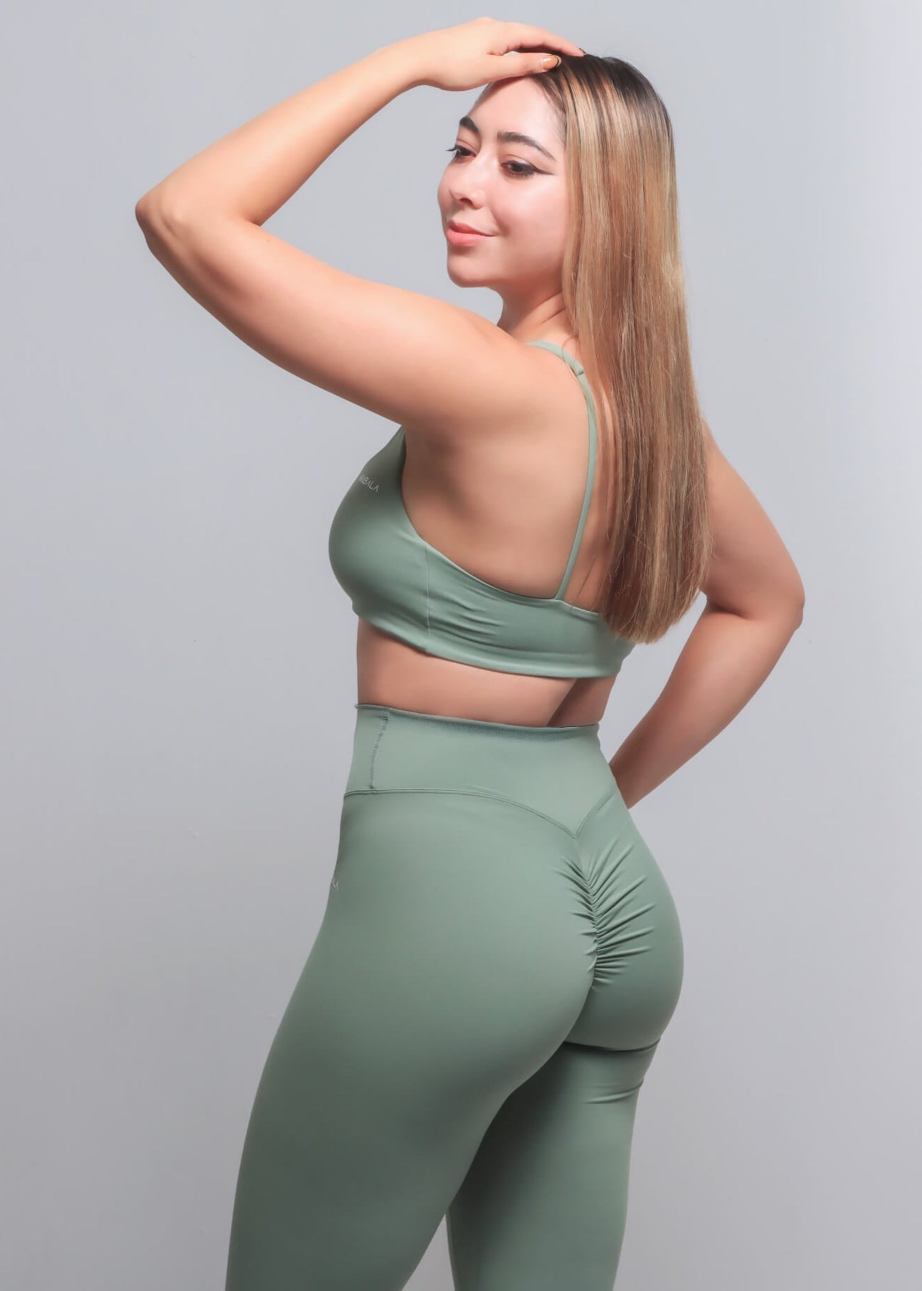 Leggings Origen Scrunch - Verde