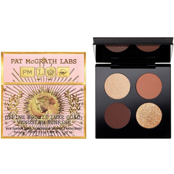 PAT McGRATH LABS DIVINE BRONZE LUXE QUAD: VENUSIAN SUNRISE EYE SHADOW QUAD 5.2g