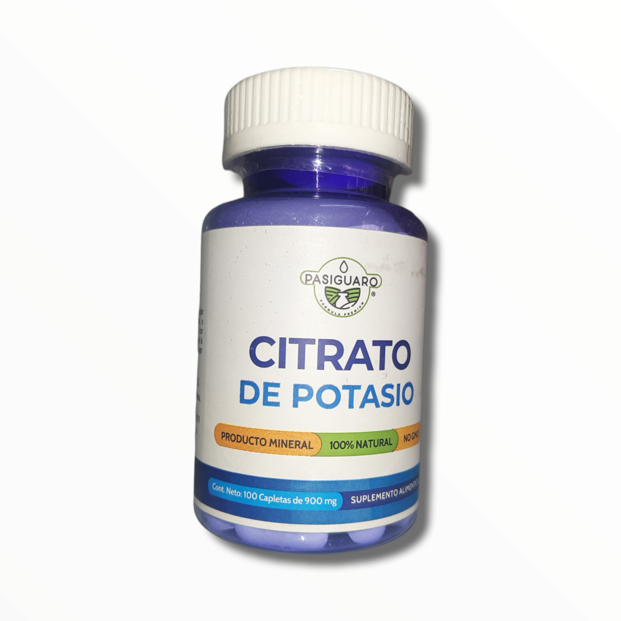 CAPLETA CITRATO DE POTASIO C/100 PASIGUARO SUNATURA