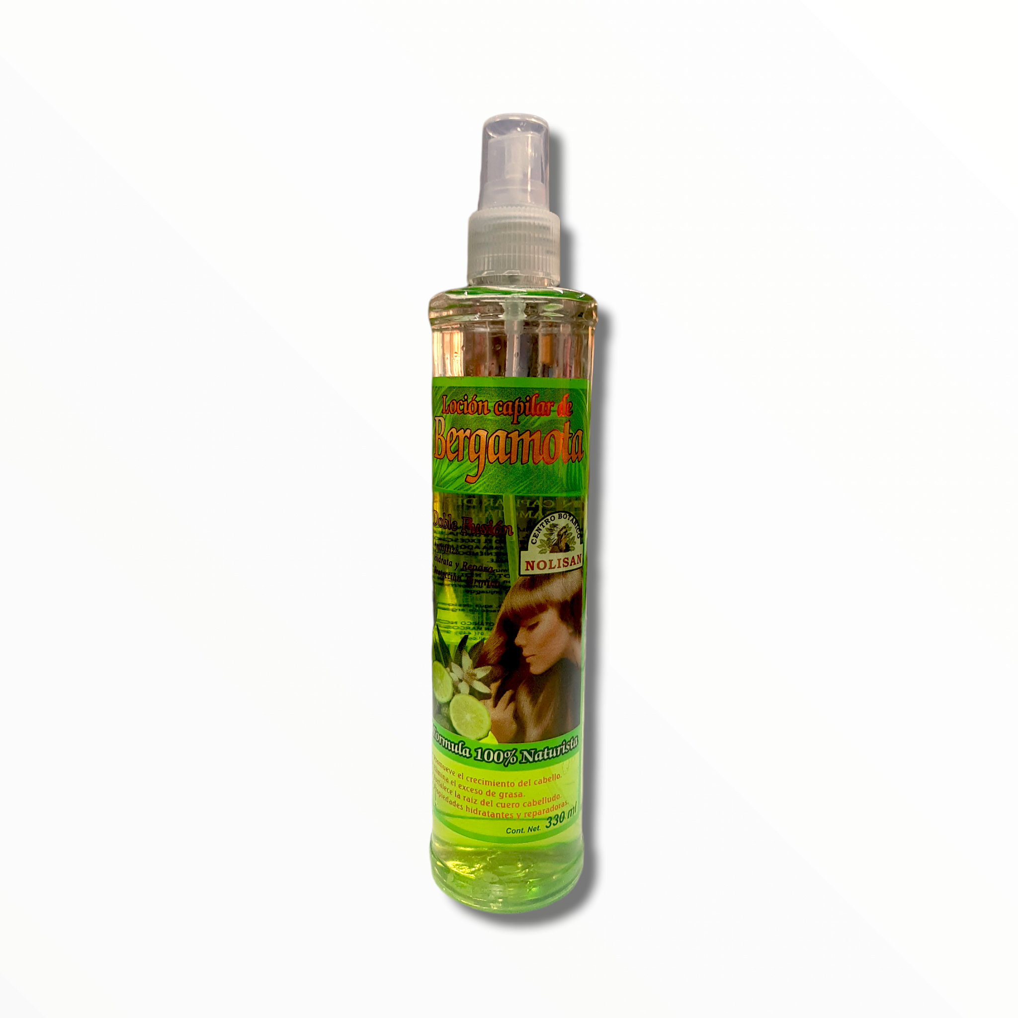LOCION CAPILAR DE BERGAMOTA 330 ML NOLISAN