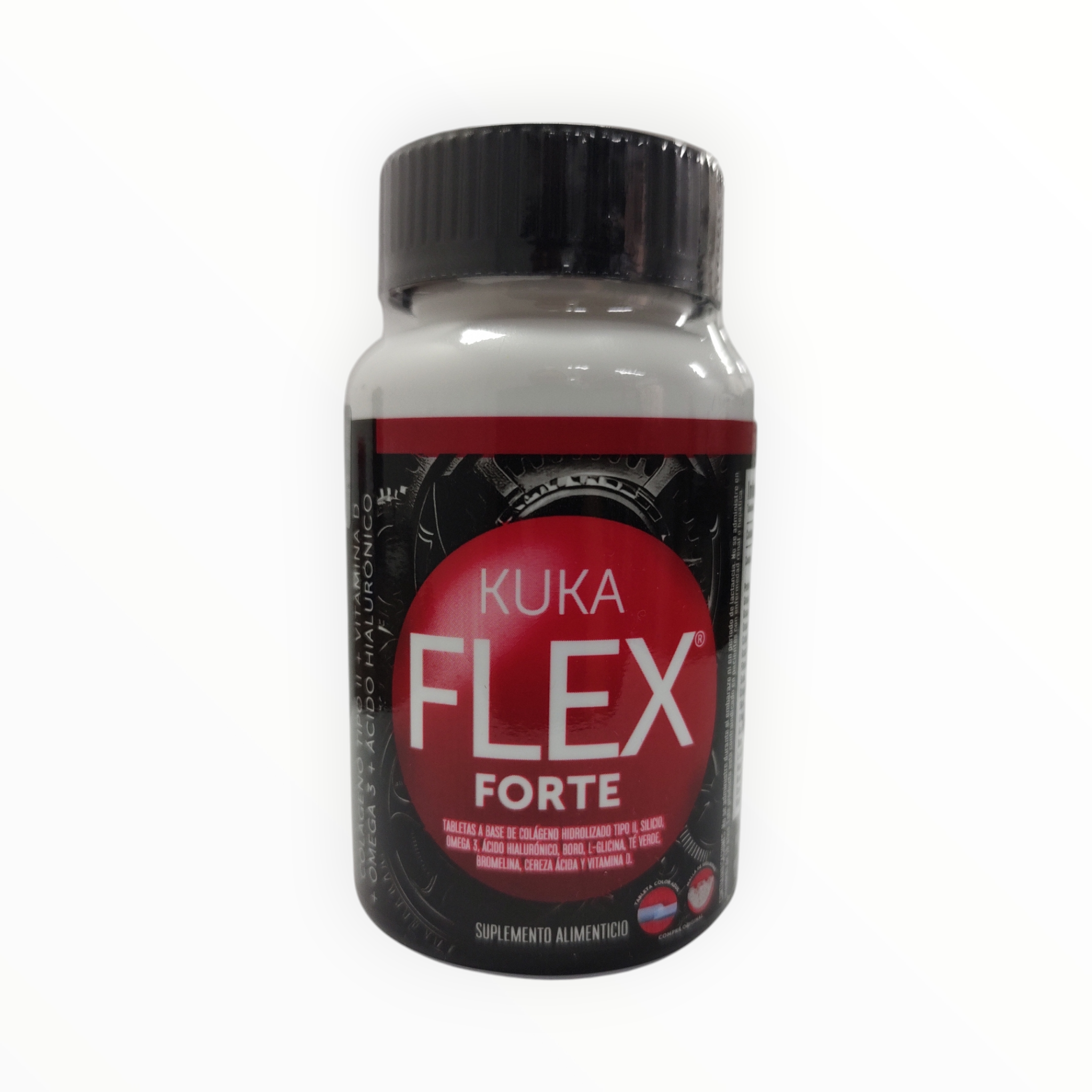 Kuka Flex Forte 30 capletas articulaciones Glucosamina Ácido Hialurónico Kukamonga