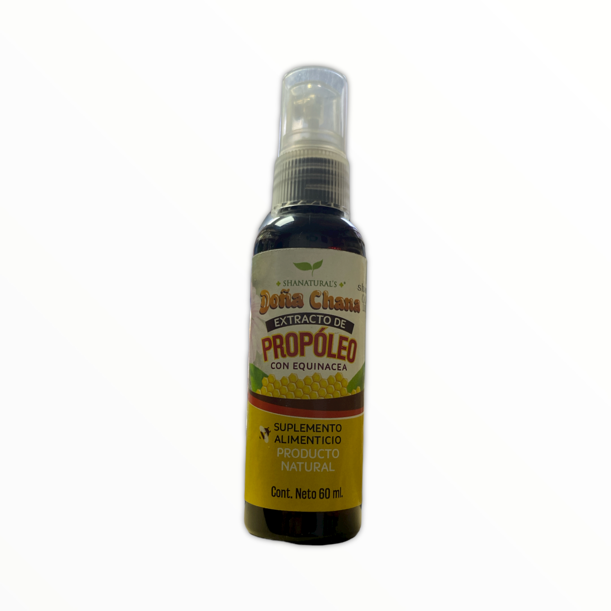 EXTRACTO DOÑA CHANA DE PROPOLEO SPRAIT C/60 ML SHANATURAL'S