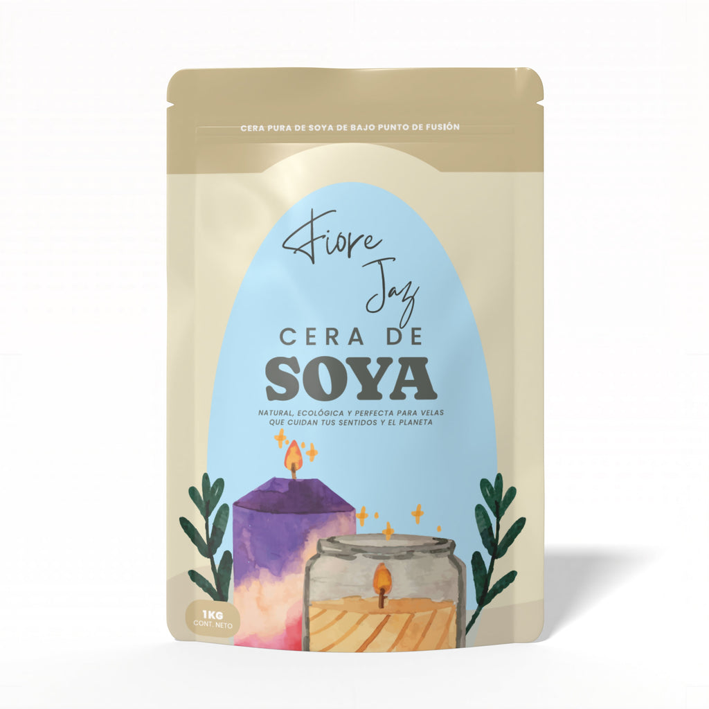 Cera de Soya de Bajo Punto de Fusión – para Velas y Masajes