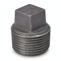 Tapón Macho de Cabeza Cuadrada 3" NPT Hierro Negro