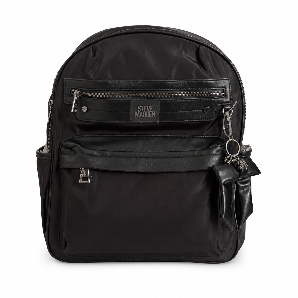RA VAULT | Steve Madden backpack negro de nylon | imagen principal