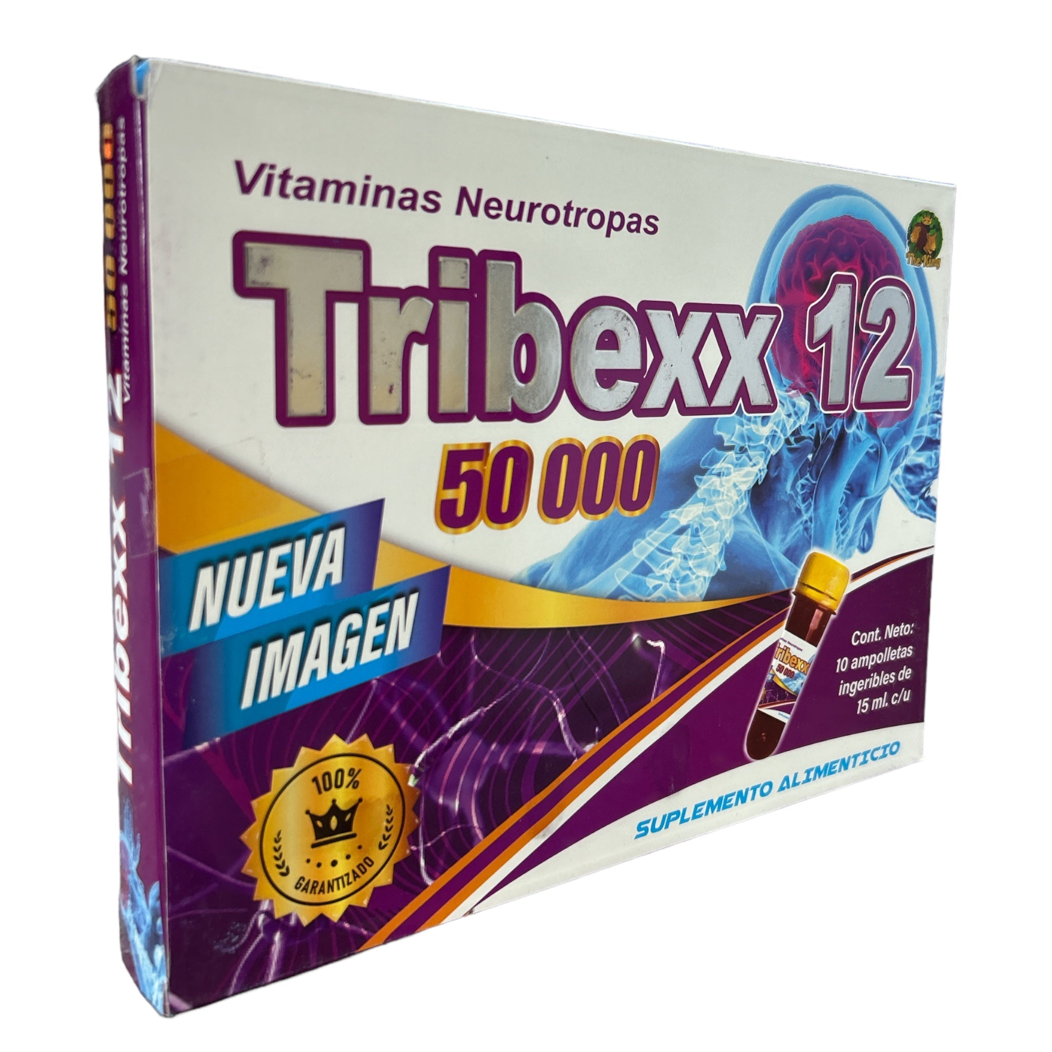 AMP TRIBEXX 12 50000 (TRIBEDOCE) C/10 DE 15 ML THE KING