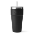 Yeti Rambler 26 oz Cup with straw lid - Black