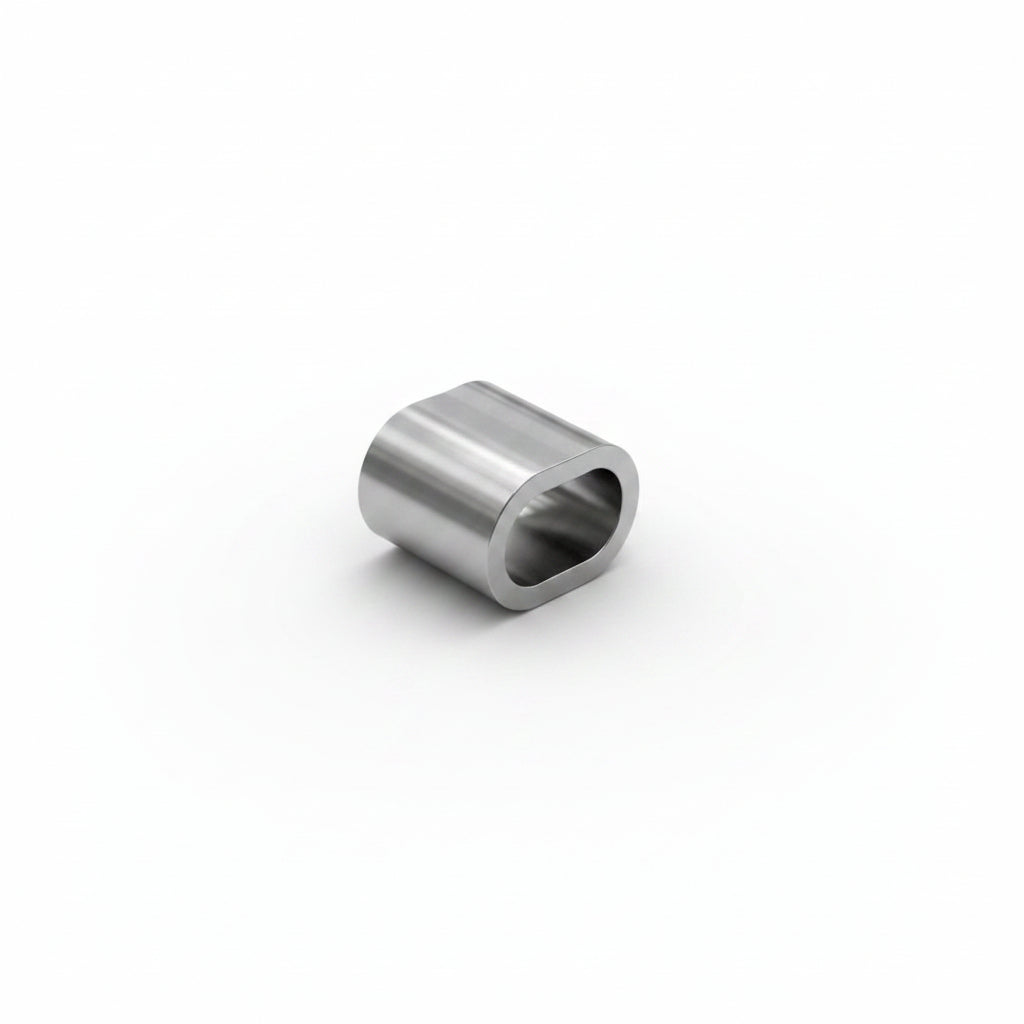 Manguito de Compresión Ovalado Nicopress 168-4-VG para Cable de Acero Inoxidable 1/8"