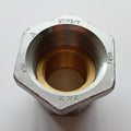 Tapón Hexagonal Roscado Hembra 2-1/2" NPT de Acero Forjado ASTM A105
