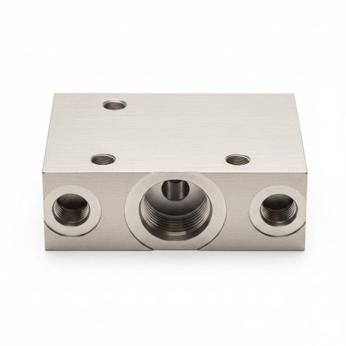 Bloque Manifold Hidráulico Sun Hydraulics 1015657 de Aluminio Mecanizado