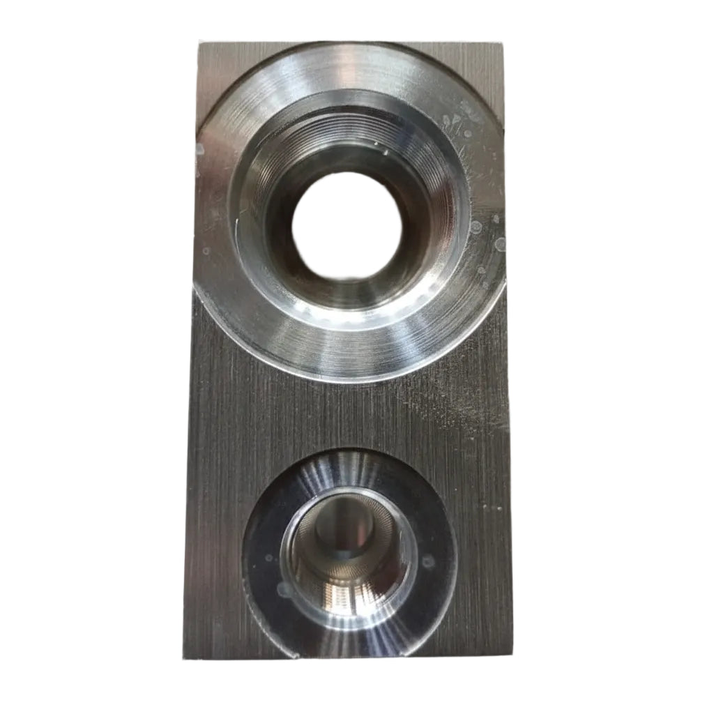 Bloque Manifold Hidráulico Sun Hydraulics 1015657 de Aluminio Mecanizado