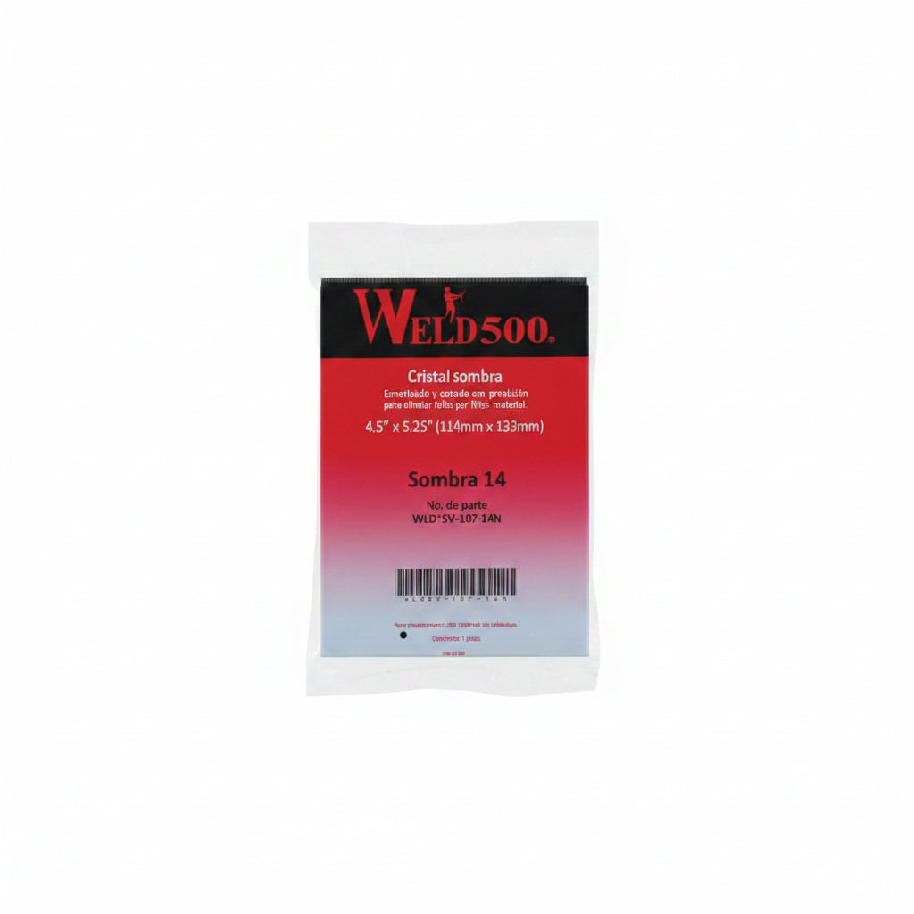 Cristal Mineral Sombra 14 para Careta de Soldar 4.5" x 5.25"