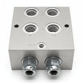 Bloque Manifold Hidráulico de Aluminio para Válvulas Serie 10