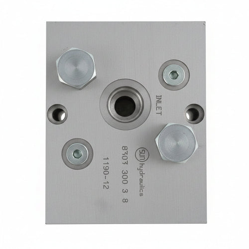 Bloque Manifold Hidráulico de Aluminio para Válvulas Serie 10