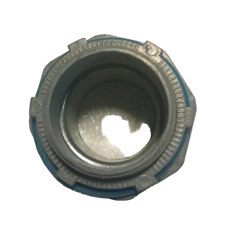 Conector Recto Liquid-Tight Metálico 1-1/4" para Conduit Flexible