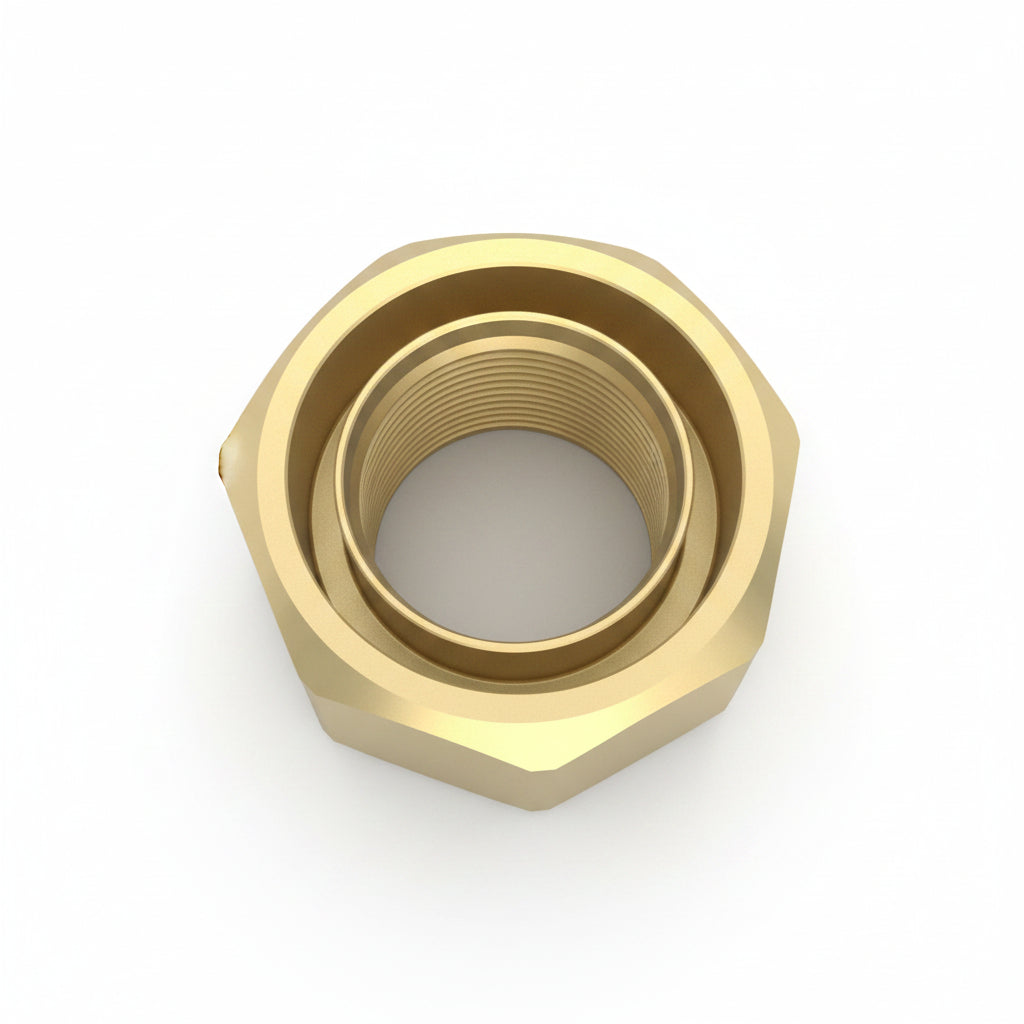 Conector Recto Liquid-Tight Metálico 1-1/2" para Conduit Flexible
