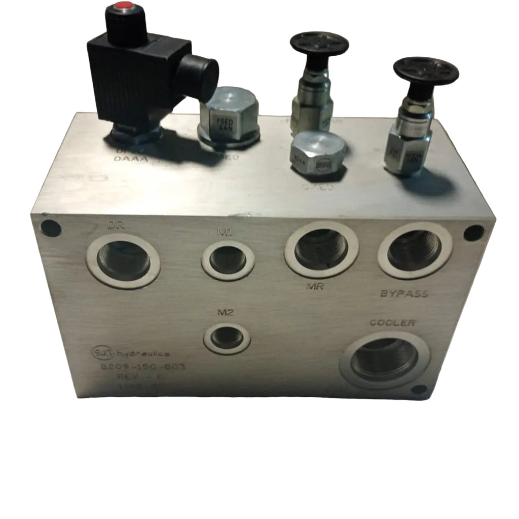 Manifold Hidráulico Sun Hydraulics G209-150-B03 REV-C Ensamblado