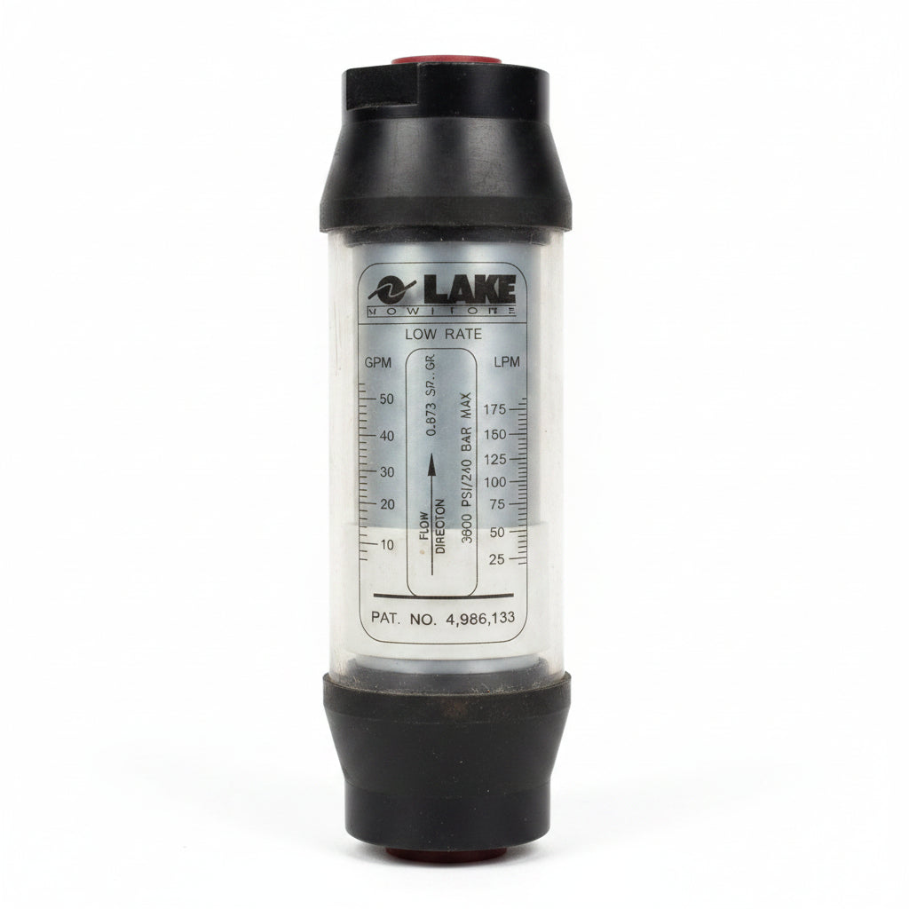 Medidor de Flujo Hidráulico LAKE B4A6HC50 de 1" 5–50 GPM