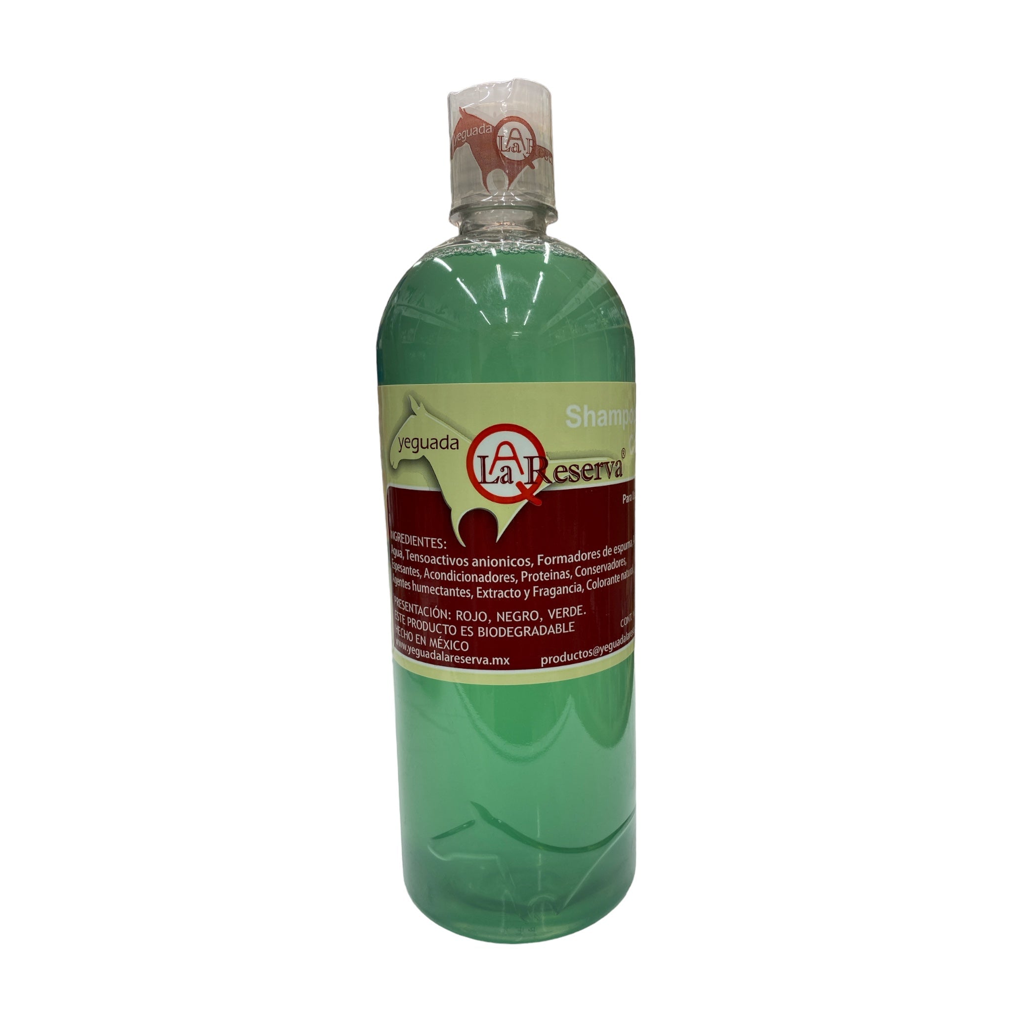 SHAMPOO LA YEGUADA (VERDE) C/ 1 LT LA RESERVA
