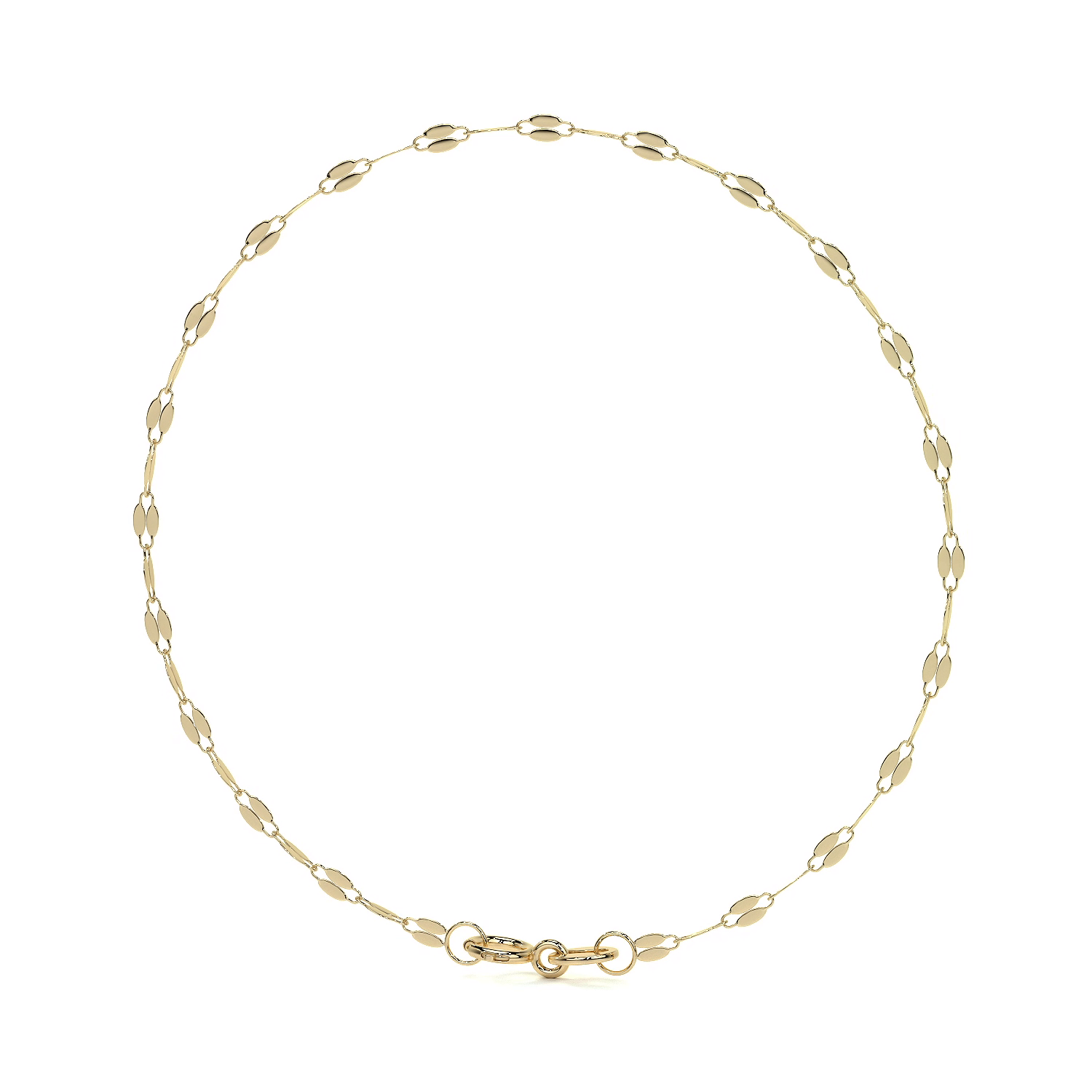 Esclava de Oro 10K Estilo Fígaro Serpentina Italiano | Pulsera Delicada de Joyería Fina
