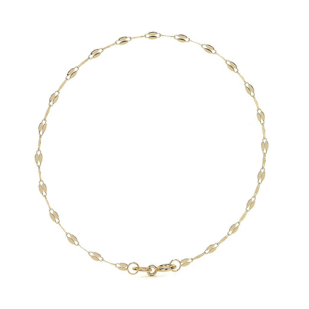 Esclava de Oro 10K Estilo Fígaro Serpentina Italiano | Pulsera Delicada de Joyería Fina