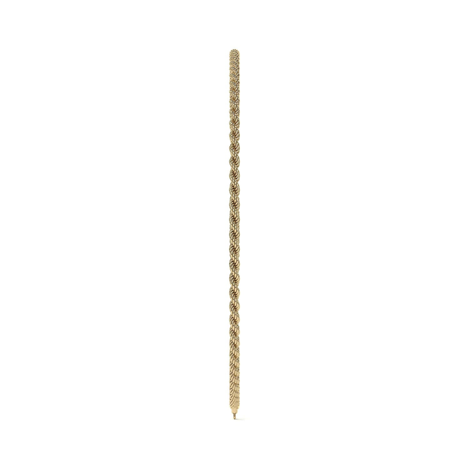 Pulsera de Oro 10K Mujer Estilo Torsal | Joyería Fina Italiana
