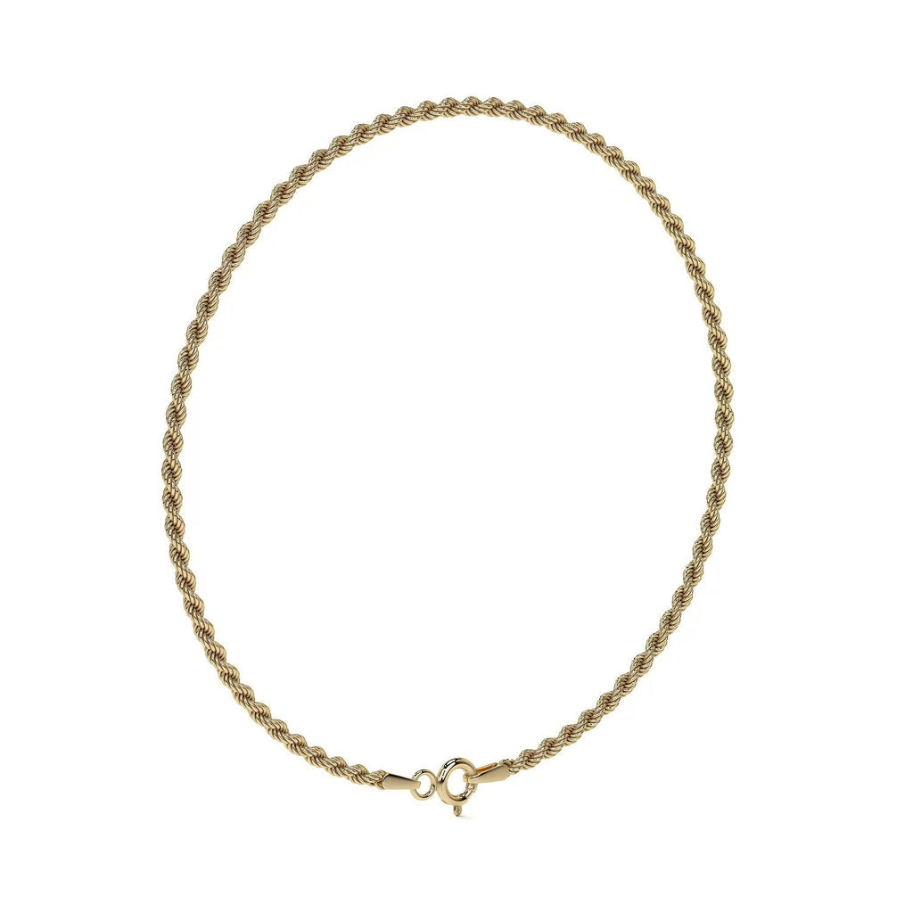 Pulsera de Oro 10K Estilo Torsal Italiano para Hombre y Mujer | Brazalete Unisex Elegante
