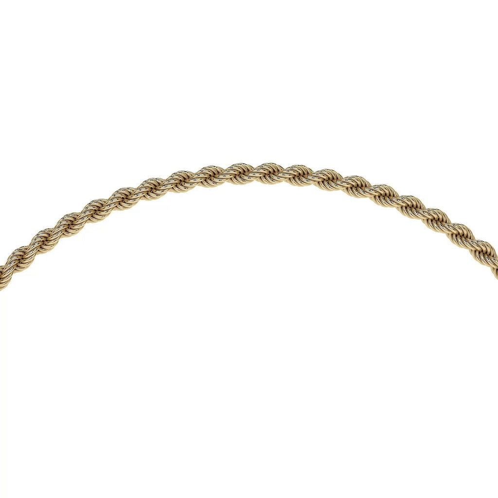 Pulsera de Oro 10K Estilo Torsal Italiano para Hombre y Mujer | Brazalete Unisex Elegante